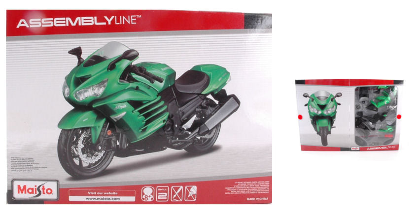 KAWASAKI NINJA ZX-14R KIT 1:12 - Maisto - MI39197