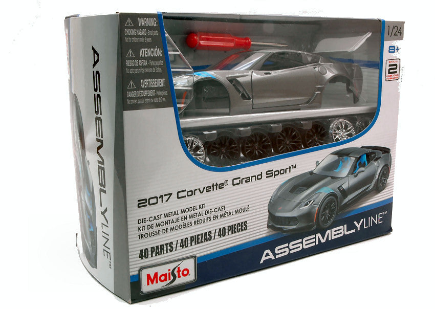 CHEVROLET CORVETTE GRAND SPORT 2017 KIT 1:24 - Maisto - MI39527