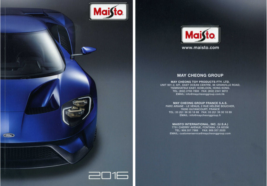 CATALOGO MAISTO 2016 PAG.112 - Maisto - MICAT2016