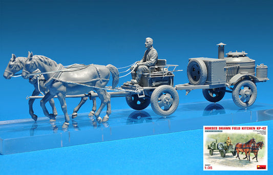 HORSES DRAW FIELD KITCHEN KP-42 KIT 1:35 - Miniart - MIN35057