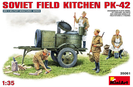 SOVIET FIELD KITCHEN KP-42 KIT 1:35 - Miniart - MIN35061
