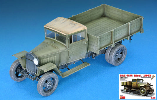 GAZ-MM MOD.1943 CARGO TRUCK KIT 1:35 - Miniart - MIN35134