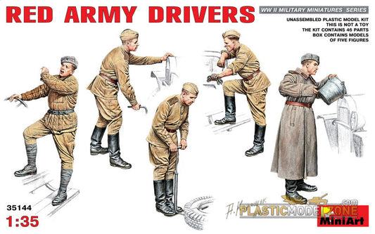 RED ARMY DRIVERS KIT 1:35 - Miniart - MIN35144
