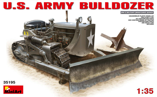U.S. ARMY BULLDOZER KIT 1:35 - Miniart - MIN35195