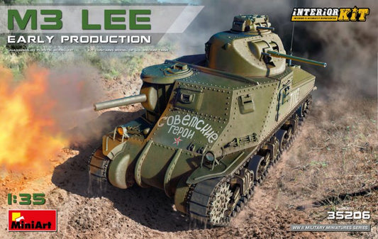 M3 LEE EARLY PRODUCTION INTERIOR KIT 1:35 - Miniart - MIN35206