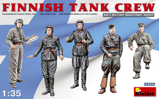 FINNISH TANK CREW KIT 1:35 - Miniart - MIN35222