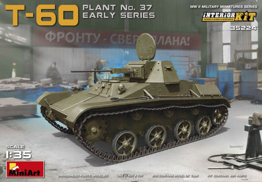 T-60 (PLANT.No.37 EARLY SERIES) KIT 1:35 - Miniart - MIN35224