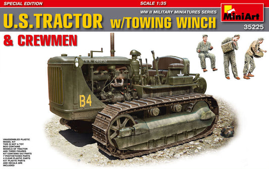 U.S. TRACTOR W/TOWING & CREWMEN KIT 1:35 - Miniart - MIN35225