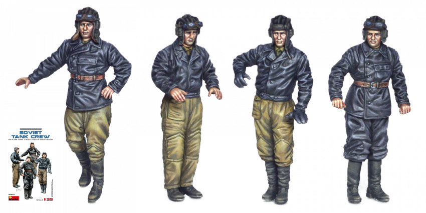 SOVIET TANK CREW KIT 1:35 - Miniart - MIN35254