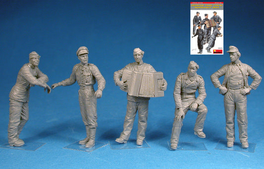 GERMAN TANK CREW (NORMANDY 1944) KIT 1:35 - Miniart - MIN35275