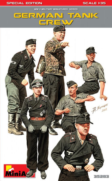 GERMAN TANK CREW KIT 1:35 - Miniart - MIN35283