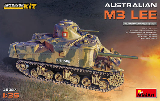 AUSTRALIAN M3 LEE INTERIOR KIT 1:35 - Miniart - MIN35287
