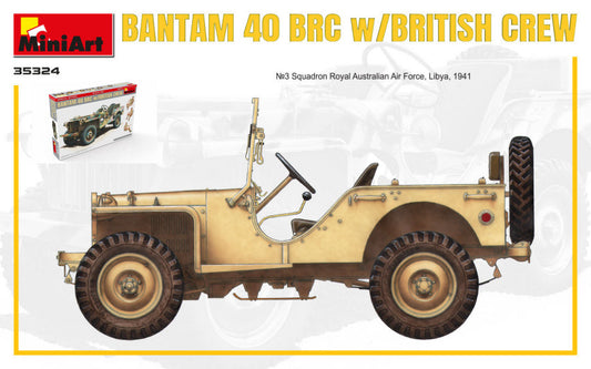 BANTAM 40 BRC W/BRITISH CREW KIT 1:35 - Miniart - MIN35324