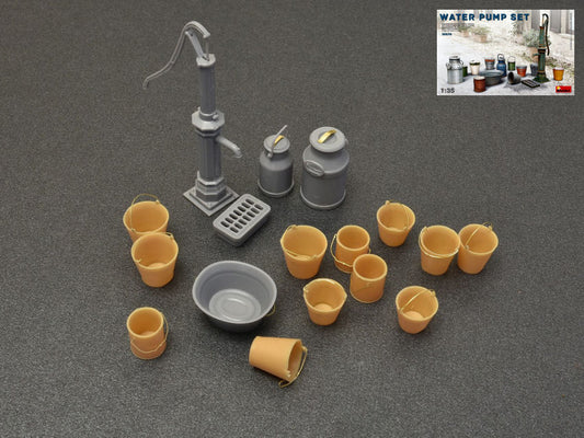 WATER PUMP SET KIT 1:35 - Miniart - MIN35578