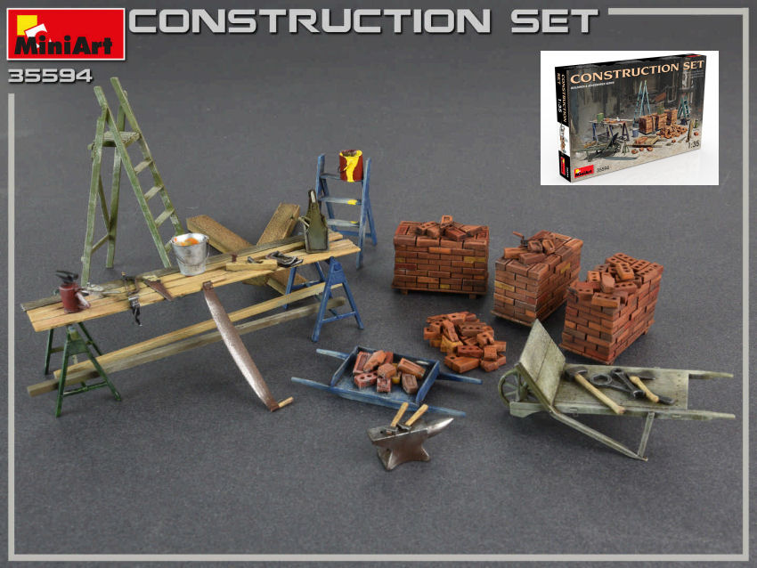 CONSTRUCTION SET KIT 1:35 - Miniart - MIN35594