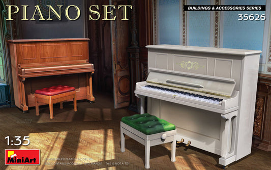 PIANO SET KIT 1:35 - Miniart - MIN35626