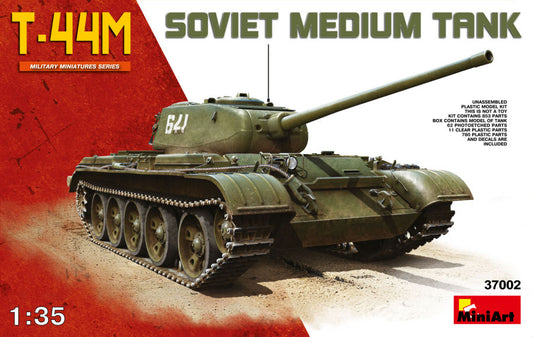 T-44M SOVIET MEDIUM TANK KIT 1:35 - Miniart - MIN37002