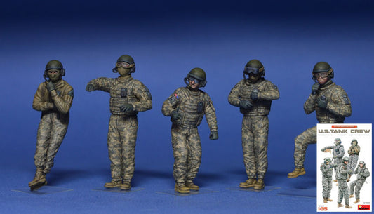 U.S.TANK CREW KIT 1:35 - Miniart - MIN37005