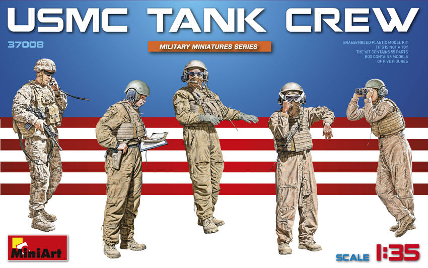 USMC TANK CREW KIT 1:35 - Miniart - MIN37008