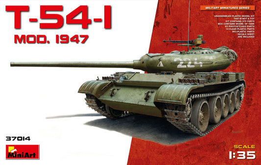 T-54-1 MOD.1947 KIT 1:35 - Miniart - MIN37014