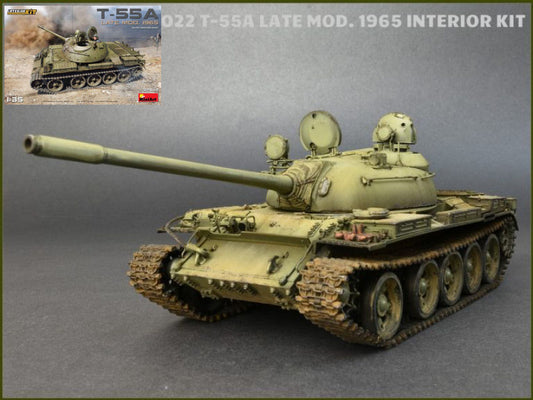 T-55A LATE MOD.1965  KIT 1:35 - Miniart - MIN37022