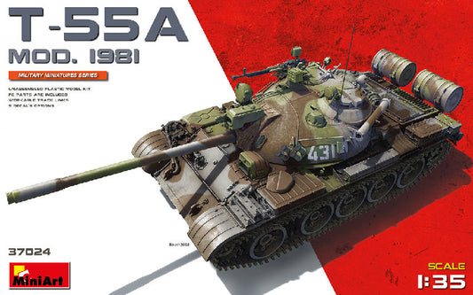 T-55A MOD.1981 KIT 1:35 - Miniart - MIN37024