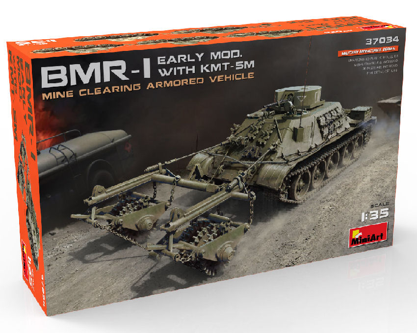 BMR-1 EARLY MOD.WITH KMT-5M KIT 1:35 - Miniart - MIN37034