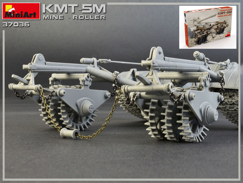 KMT-5M MINE ROLLER KIT 1:35 - Miniart - MIN37036