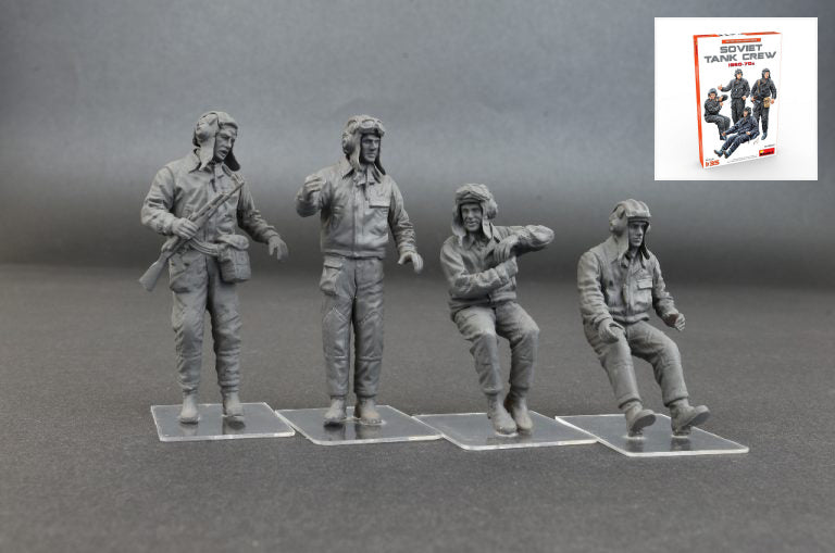 SOVIET TANK CREW 1960-70s KIT 1:35 - Miniart - MIN37037