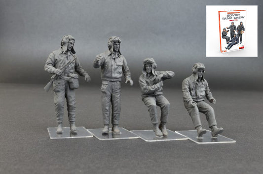 SOVIET TANK CREW 1960-70s KIT 1:35 - Miniart - MIN37037