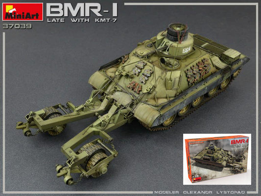 BMR-1 LATE MOD.WITH KMT-7 KIT 1:35 - Miniart - MIN37039