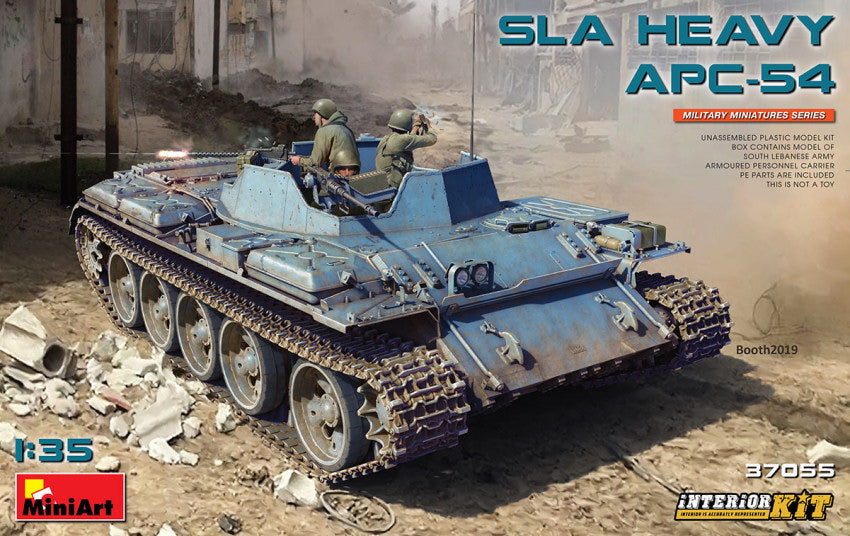 SLA HEAVY APC-54 INTERIOR KIT 1:35 - Miniart - MIN37055