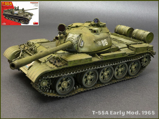 T-55A EARLY MOD.1965 KIT 1:35 - Miniart - MIN37057