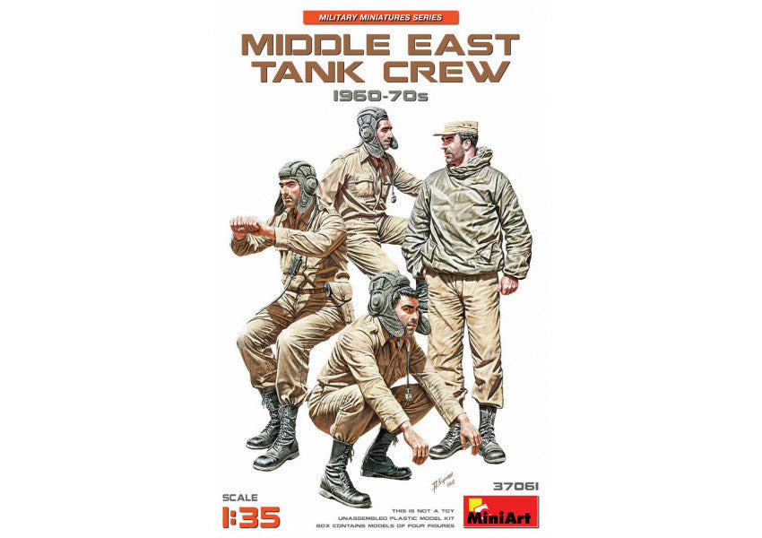 MIDDLE EAST TANK CREW 1960-70s KIT 1:35 - Miniart - MIN37061