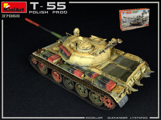 T-55 POLISH PROD. KIT 1:35 - Miniart - MIN37068