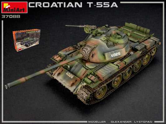 CROATIAN T-55A KIT 1:35 - Miniart - MIN37088