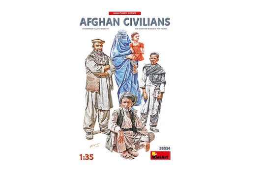 AFGHAN CIVILIANS KIT 1:35 - Miniart - MIN38034