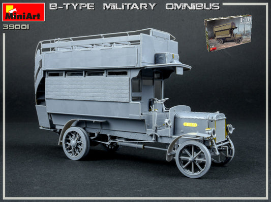 B-TYPE MILITARY OMNIBUS KIT 1:35 - Miniart - MIN39001