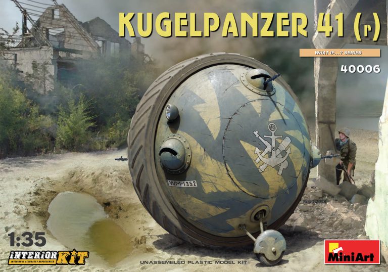 KUGELPANZER 41 (r) INTERIOR KIT 1:35 - Miniart - MIN40006
