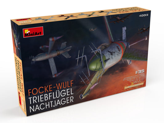 FOCKE WULF TRIEBFLUGEL NACHTJAGER KIT 1:35 - Miniart - MIN40013
