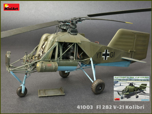 FLETTNER FI 282 V-21 KOLIBRI KIT 1:35 - Miniart - MIN41003