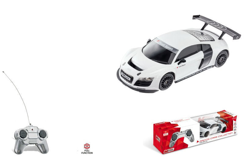 AUDI R8 LMS WHITE RADIOCOMANDO 1:24 - Mondo Motors - MM63177W