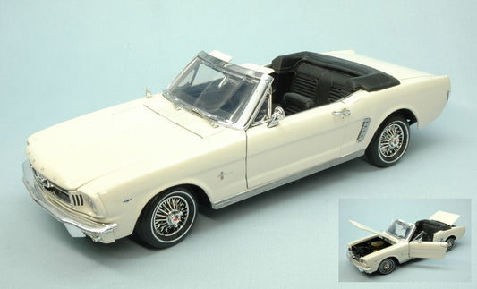 FORD MUSTANG OPEN 1964 CREAM 1:18 - MotorMax - MTM73145CR