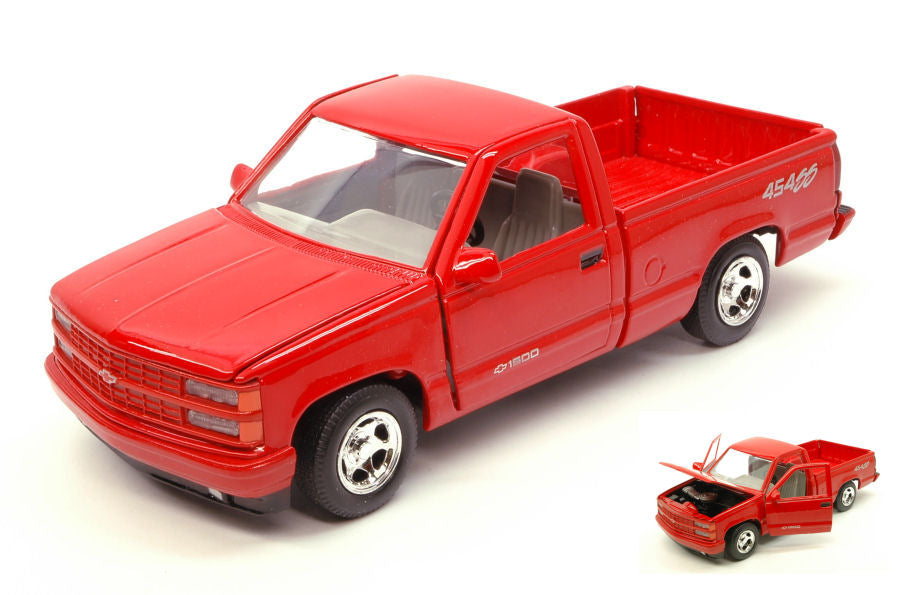 CHEVROLET 454 SS PICK UP 1992 RED 1:24 - MotorMax - MTM73203RD
