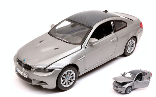 BMW M3 COUPE' 2007 SILVER 1:24 - MotorMax - MTM73347GY
