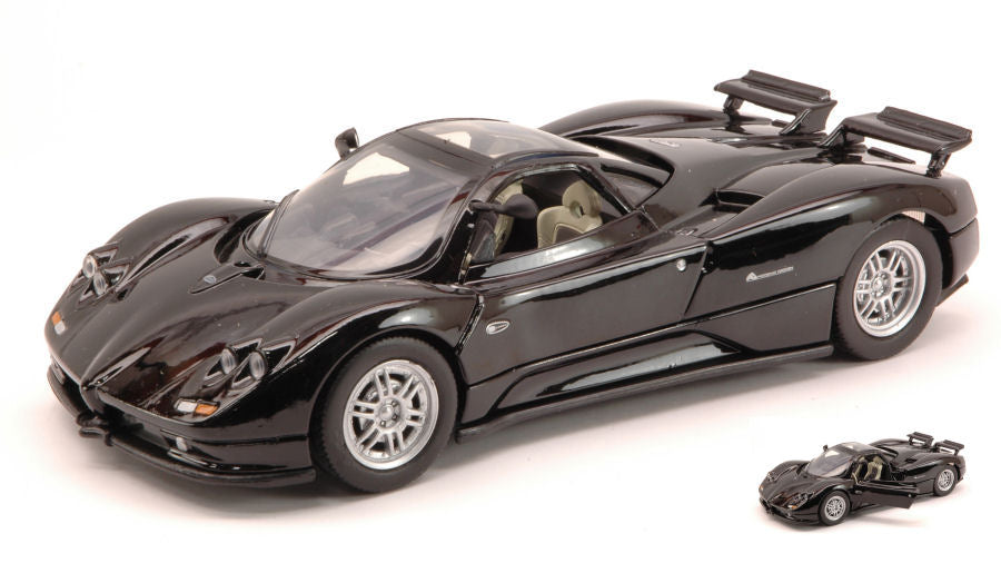 PAGANI ZONDA F 2009 BLACK 1:24 - MotorMax - MTM73369BK