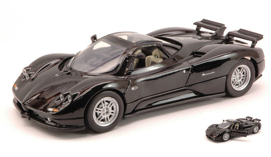 PAGANI ZONDA F 2009 BLACK 1:24 - MotorMax - MTM73369BK