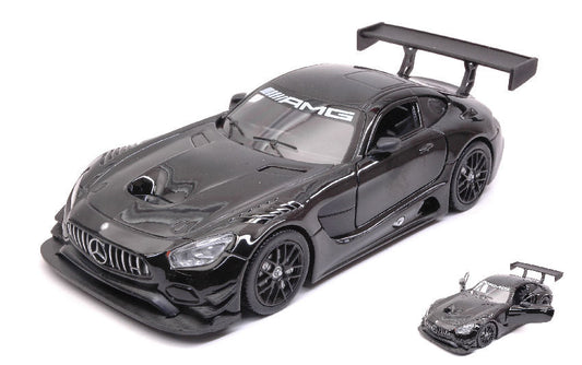 MERCEDES AMG GT3 2016 BLACK 1:24 - MotorMax - MTM73386BK