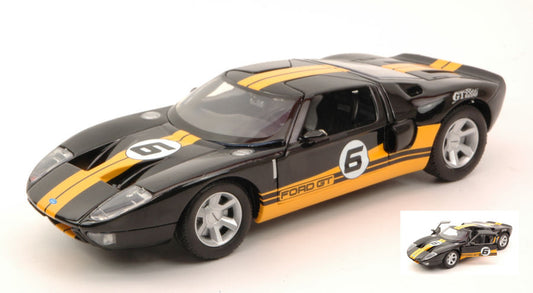FORD GT CONCEPT RACING N.6 2005 YELLOW/BLACK 1:24 - MotorMax - MTM73775