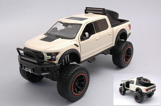 FORD F-150 RAPTOR 2017 OFF ROAD CREAM 1:27 - MotorMax - MTM79142